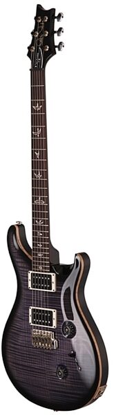open zoom image for PRS Paul Reed Smith Custom 24 10-Top Thin Neck Electric Guitar, Purple Hazel Angel Right
