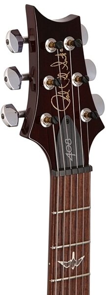 open zoom image for PRS Paul Reed Smith 408 Electric Guitar with Case, Fire Red Burst - Headstock