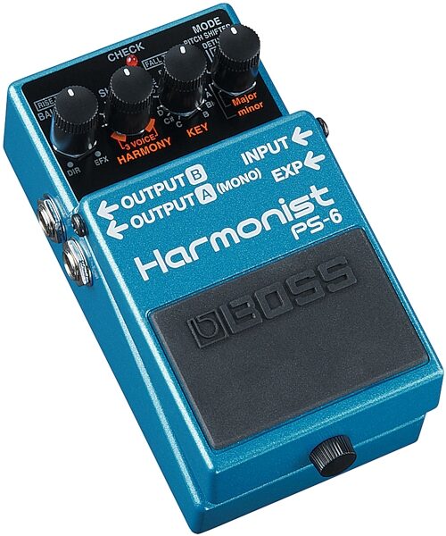 open zoom image for Boss PS-6 Harmonist Pedal, New, Angle