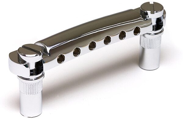 open zoom image for Graph Tech PS-8893-C0 ResoMax NV Tailpiece, Chrome, Action Position Front