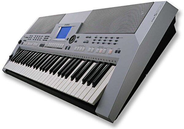 open zoom image for Yamaha PSRS500 61-Key Arranger Workstation Keyboard, Perspective