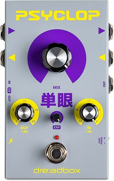 open zoom image for Dreadbox Psyclop Send/Return Multi-Tool Pedal, New, Action Position Front