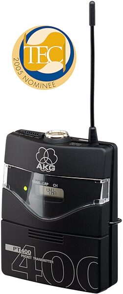 open zoom image for AKG WMS400CK55 Lavalier Wireless System with CK55, PT 400 Transmitter