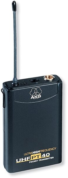 open zoom image for AKG WMS40 UHF Lapel Wireless System with C407 Microphone, PT 40 Transmitter
