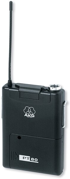 open zoom image for AKG WMS80 UHF Lapel Wireless System with C417 Microphone, PT 80 Transmitter