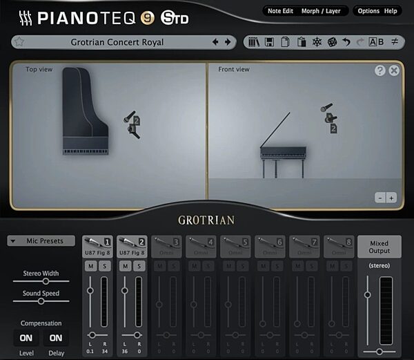 open zoom image for Modartt Pianoteq Standard Virtual Piano Software, Digital Download, Action Position Back