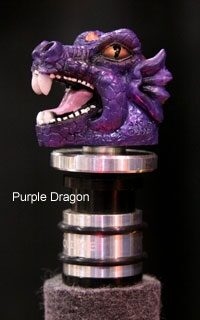 open zoom image for Trick Cymbal Topper, Purple Dragon