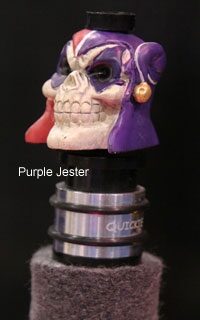 open zoom image for Trick Cymbal Topper, Purple Jester