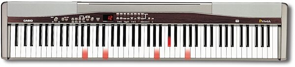 open zoom image for Casio PX500 Privia 88-Key Lighted Digital Piano, Main