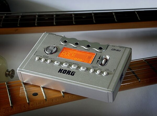open zoom image for Korg Pandora PX5D Guitar and Bass Multi-Effects Processor, Action Shot