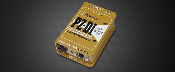 open zoom image for Radial PZDI Active DI Direct Box for Acoustic Instruments, New, view