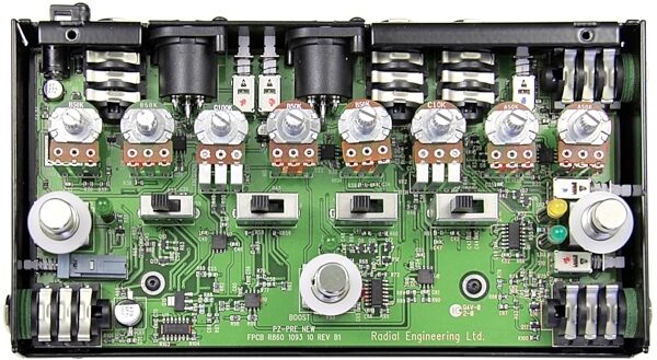 open zoom image for Radial Tonebone PZPRE Acoustic Instrument Preamp, New, view