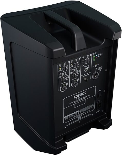 open zoom image for QSC CB10 Compact 2-Way Battery-Powered Loudspeaker, New, Action Position Back