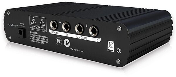 open zoom image for SM Pro Audio Q-AMP Enhanced 4-Channel Headphone Amp, Back