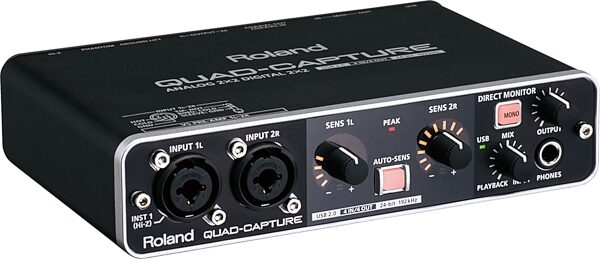 open zoom image for Roland UA-55 Quad-Capture USB 2.0 Audio Interface, Main