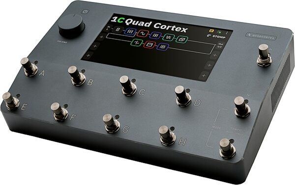 open zoom image for Neural DSP Quad Cortex Multi-Effects Modeler Profiler Pedal, New, Action Position Back