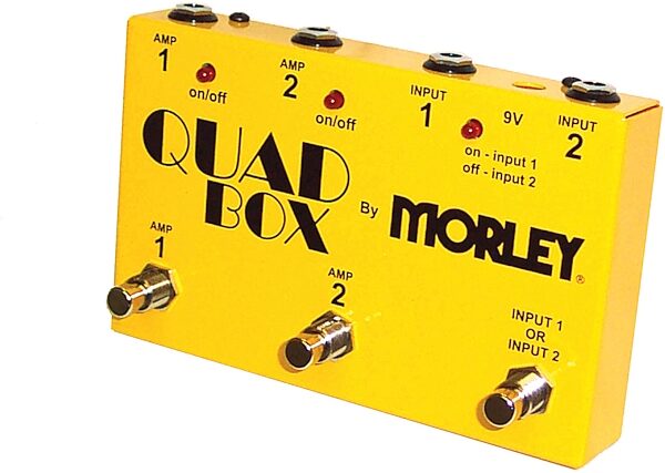 open zoom image for Morley MORQB Quad Box Selector Pedal, Main