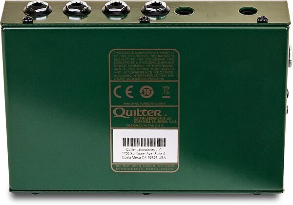 open zoom image for Quilter SuperBlock UK Pedalboard Amplifier (25 Watts), New, Action Position Back
