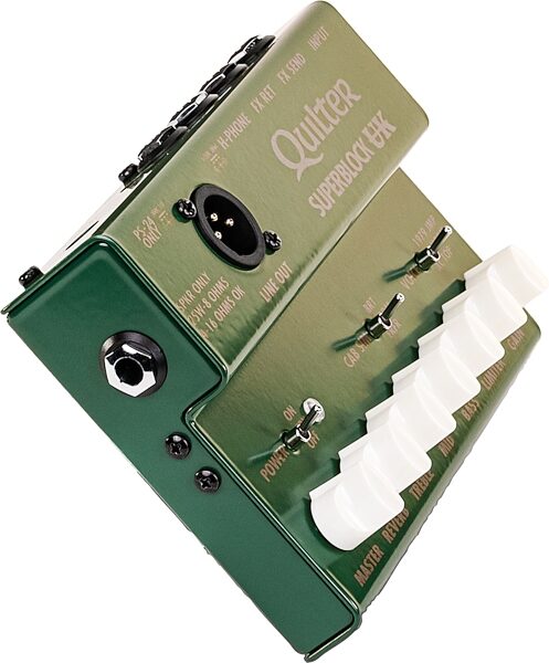 open zoom image for Quilter SuperBlock UK Pedalboard Amplifier (25 Watts), New, Action Position Back