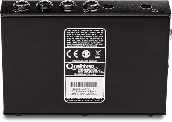 open zoom image for Quilter SuperBlock US Pedalboard Amplifier (25 Watts), New, Action Position Back