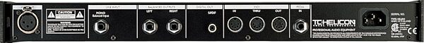 open zoom image for TC Helicon Quintet Harmony Reverb Vocal Processor, Rear