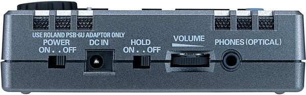 open zoom image for Edirol R1 Portable 24-Bit WAVE/MP3 Recorder and Player, Rear