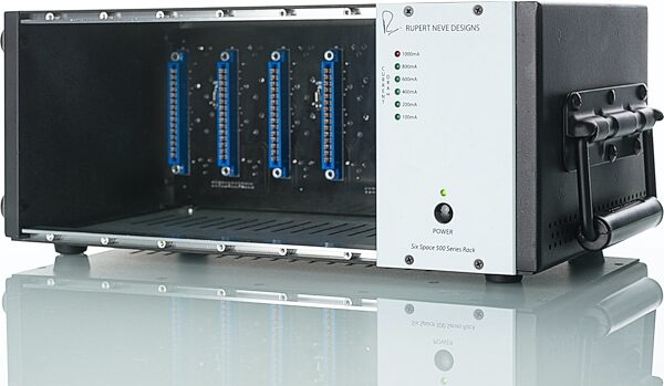 open zoom image for Rupert Neve Designs R6 Six-Space 500-Series Rack, Open Box (Very Good), Action Position Back