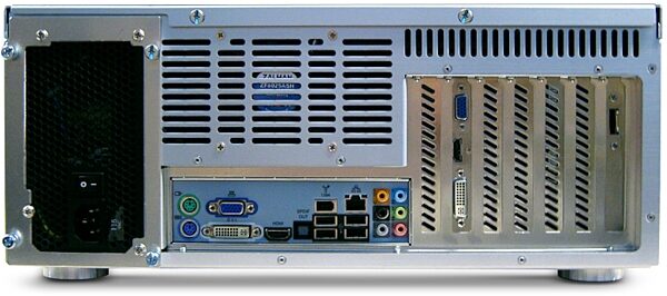 open zoom image for Rain Recording ION Quad Core Audio Computer, Back