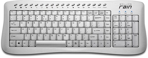 open zoom image for Rain Computers Aluminum Computer Keyboard, Main