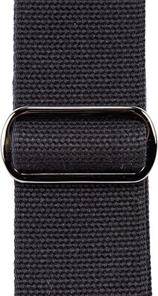 open zoom image for Reunion Blues Merino Wool Guitar Strap, Black, RBS-29, Action Position Back