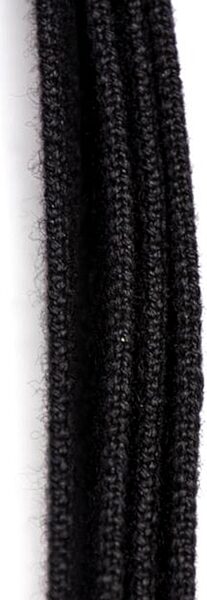 open zoom image for Reunion Blues Merino Wool Guitar Strap, Black, RBS-29, Action Position Back