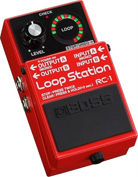 open zoom image for Boss RC-1 Loop Station Pedal, New, Angle