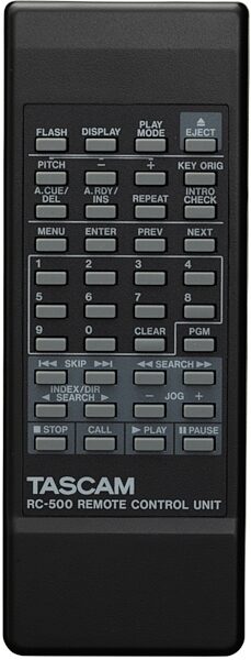 open zoom image for TASCAM CD-500 CD Player, Remote