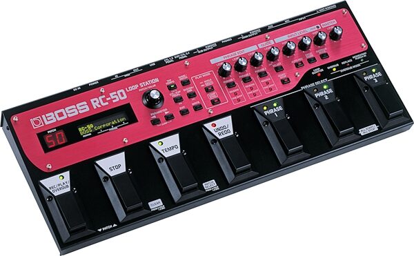 open zoom image for Boss RC-50 Loop Station Pedal, Angle