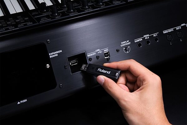 open zoom image for Roland RD700GX 88-Key Stage Piano, With Optional USB Flash Drive