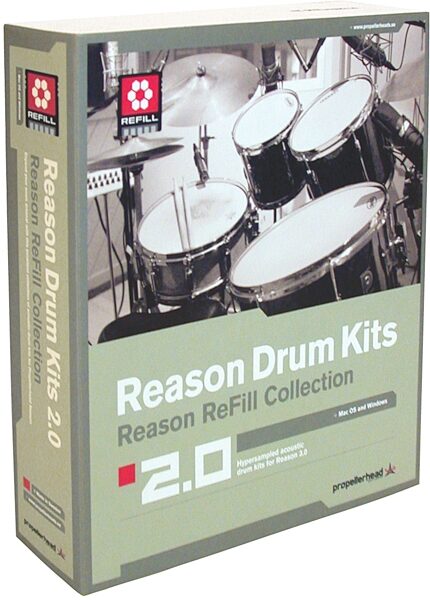 open zoom image for Propellerhead Reason Drum Kits ReFill Collection (Macintosh and Windows), Main