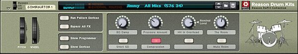 open zoom image for Propellerhead Reason Drum Kits ReFill Collection (Macintosh and Windows), Screen Shot