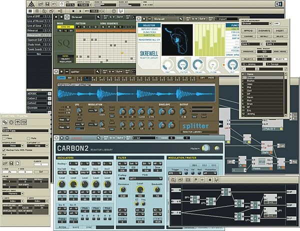 open zoom image for Native Instruments Reaktor (Macintosh and Windows), Main