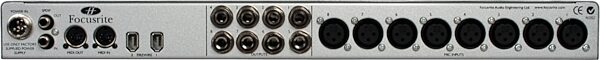 open zoom image for Focusrite Saffire Pro 10 I/O FireWire Audio Interface, Rear