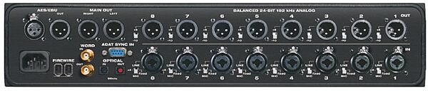 open zoom image for Mark of the Unicorn (MOTU) 896 Crossplatform Firewire Audio Interface (Macintosh and Windows), Rear