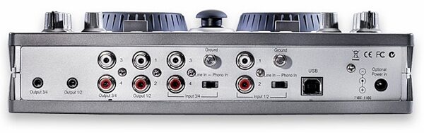 open zoom image for Hercules DJ Console MK2 USB DJ/Audio Interface, Rear