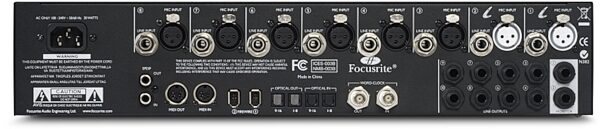 open zoom image for Focusrite Liquid Saffire 56 FireWire Audio Interface, Back