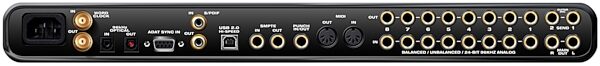 open zoom image for Mark of the Unicorn (MOTU) 828MKII 24/96 Audio Interface (Macintosh and Windows), Rear