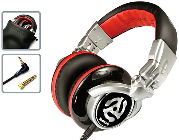 open zoom image for Numark Red Wave DJ Headphones, Main