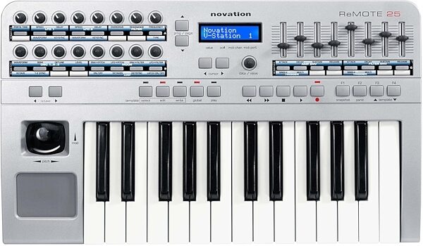 open zoom image for Novation ReMOTE 25 USB MIDI Controller, Main