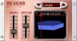 open zoom image for Arturia Storm Virtual Music Studio (Macintosh and Windows), Reverb