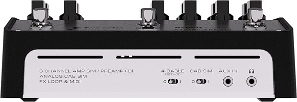open zoom image for Two Notes ReVolt Guitar 3-Channel Analog Amp Simulator Preamp Pedal, New, Action Position Back