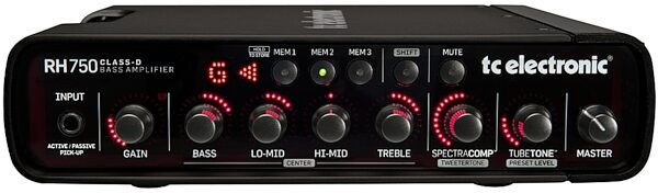 open zoom image for TC Electronic RH750 Bass Amp 2.0 Head (750 Watts), Main