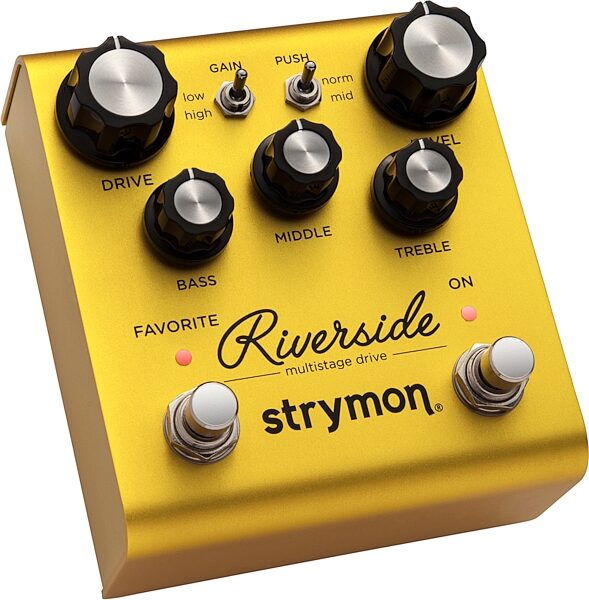 open zoom image for Strymon Riverside Multi-Stage Drive Pedal, New, Action Position Back