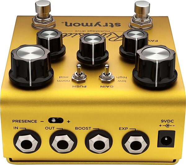 open zoom image for Strymon Riverside Multi-Stage Drive Pedal, New, Action Position Back